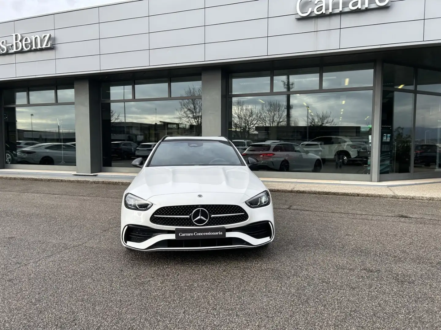 Mercedes-Benz C 220 d 4MATIC Station Wagon Blanc - 2