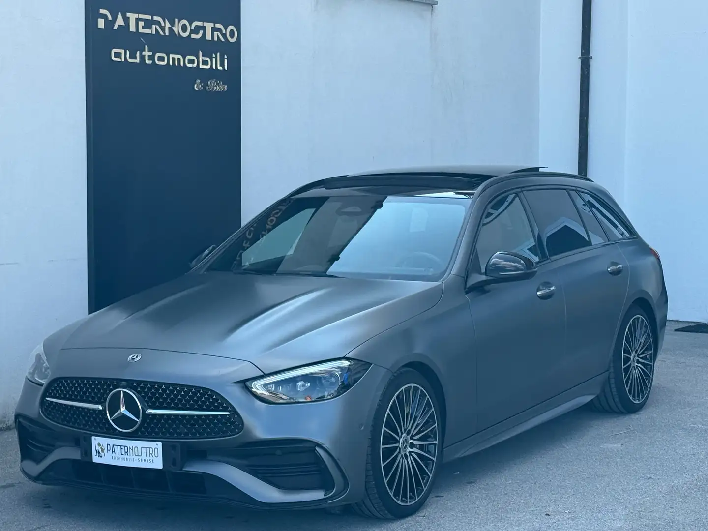 Mercedes-Benz C 300 C SW 300 d mhev Premium Plus auto Grigio - 1