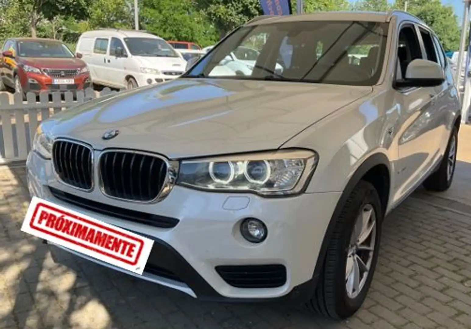 BMW X3 sDrive 18d Blanco - 1