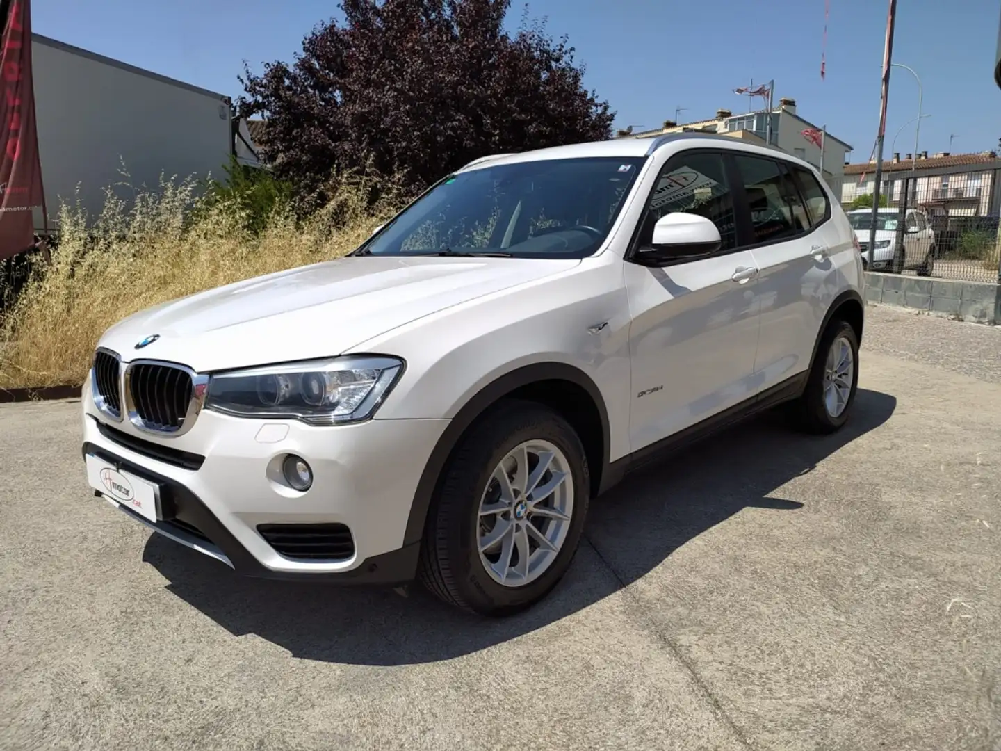 BMW X3 sDrive 18d Blanc - 1