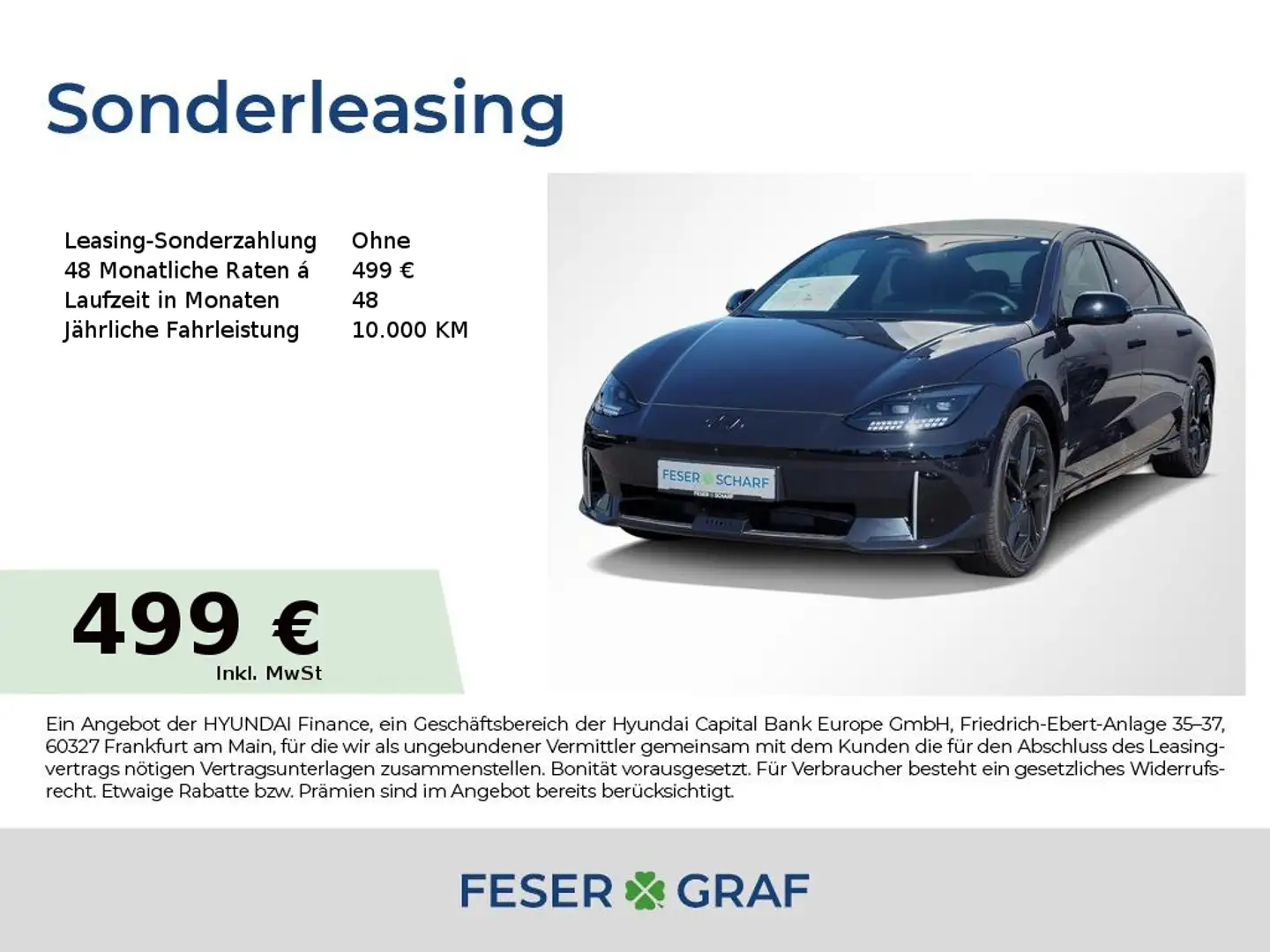 Hyundai IONIQ 6 FIRST EDITION 4WD 360° BOSE MATRIX-LED Blau - 1