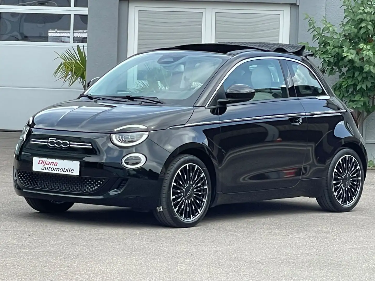 Fiat 500e Cabrio La Prima Bocelli 1Hd NEUWERTIG! Noir - 1