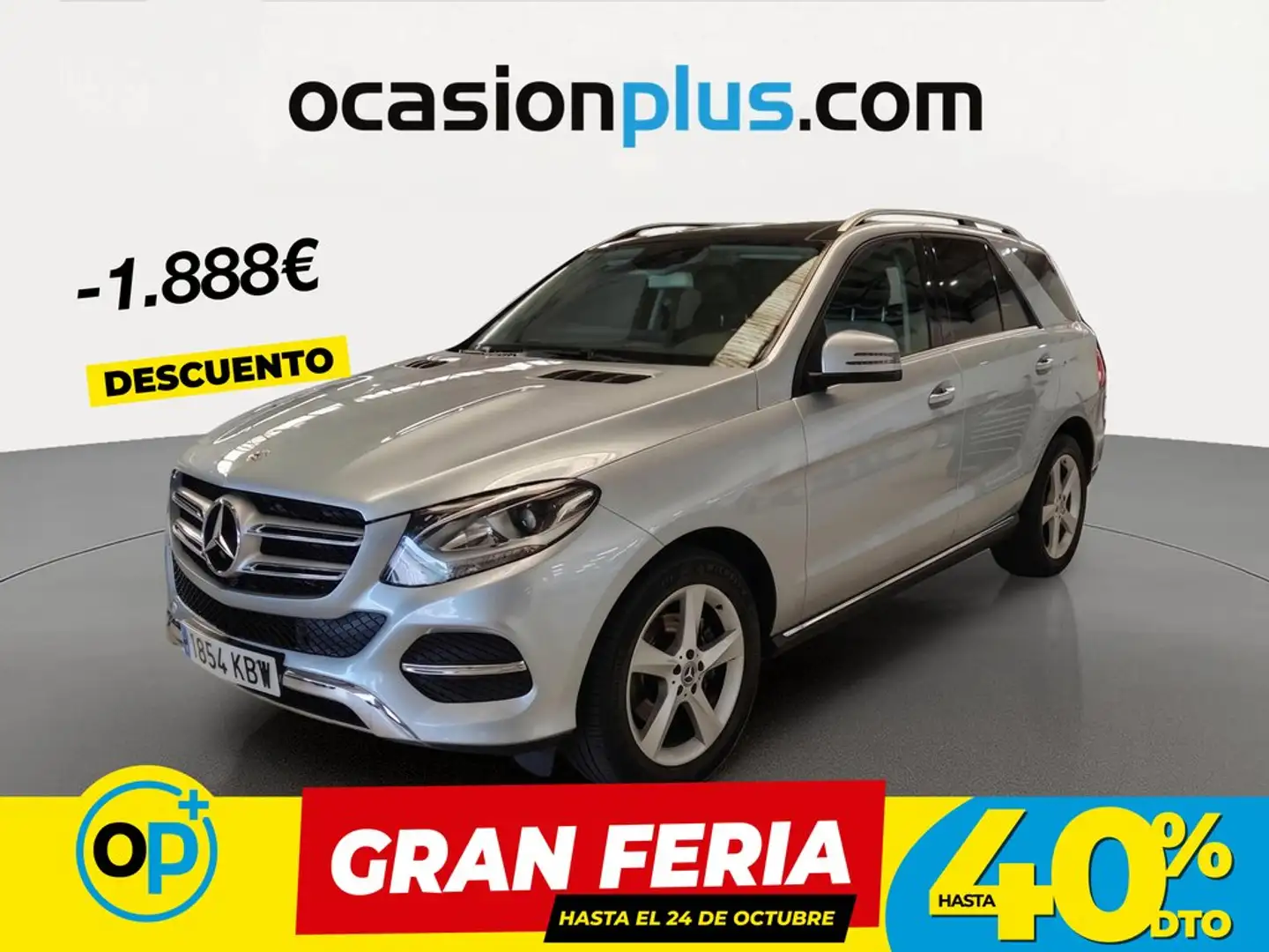 Mercedes-Benz GLE 250 250d 4Matic Aut. Gris - 1