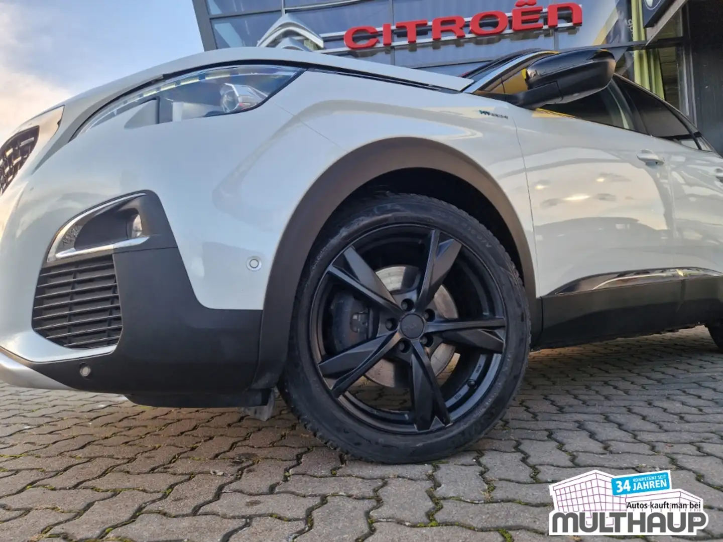 Peugeot 3008 GT Hybrid4 300 LED StandHZG SHZ 360 Kamera Blanc - 2