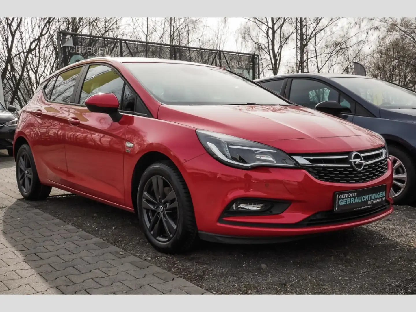 Opel Astra K 120 Jahre 1.4 PDC Navi 2-Zonen-Klima SHZ Lenkr.H Czerwony - 2