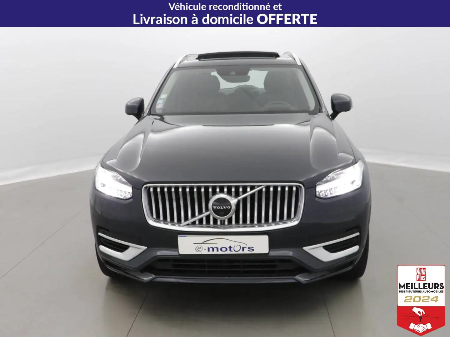 Volvo XC90 Recharge T8 AWD 303+87 Geartronic 8 7pl Inscription +Toit Gris - 2