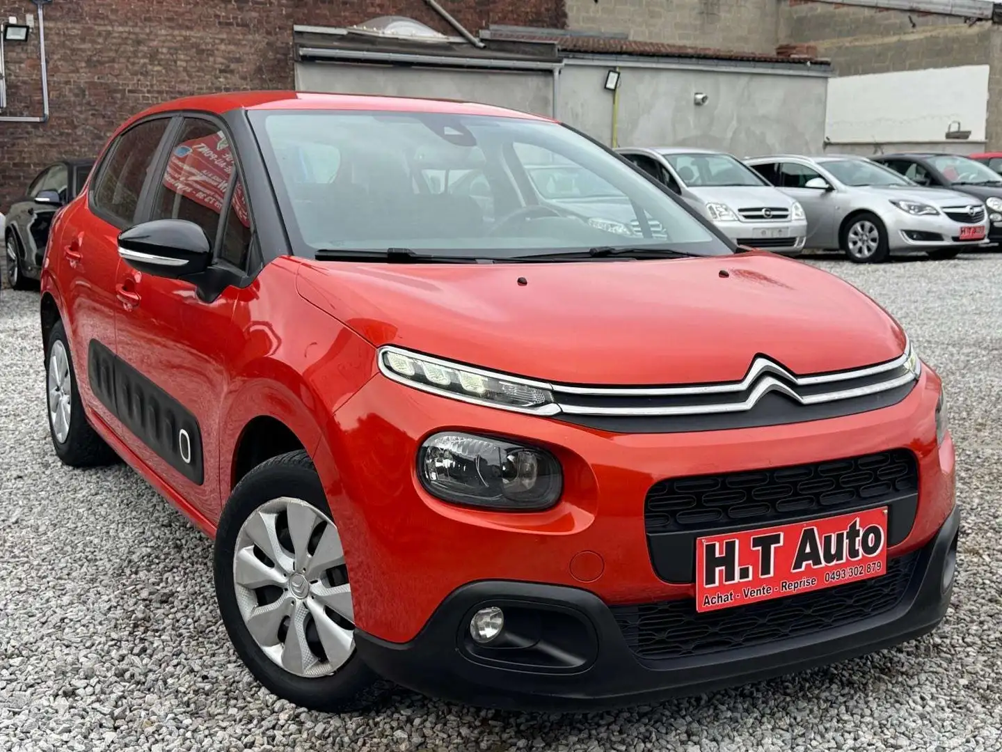 Citroen C3 1.6 BlueHDi Feel/Etat neuf/Airco/Gps/Euro6b Silber - 2