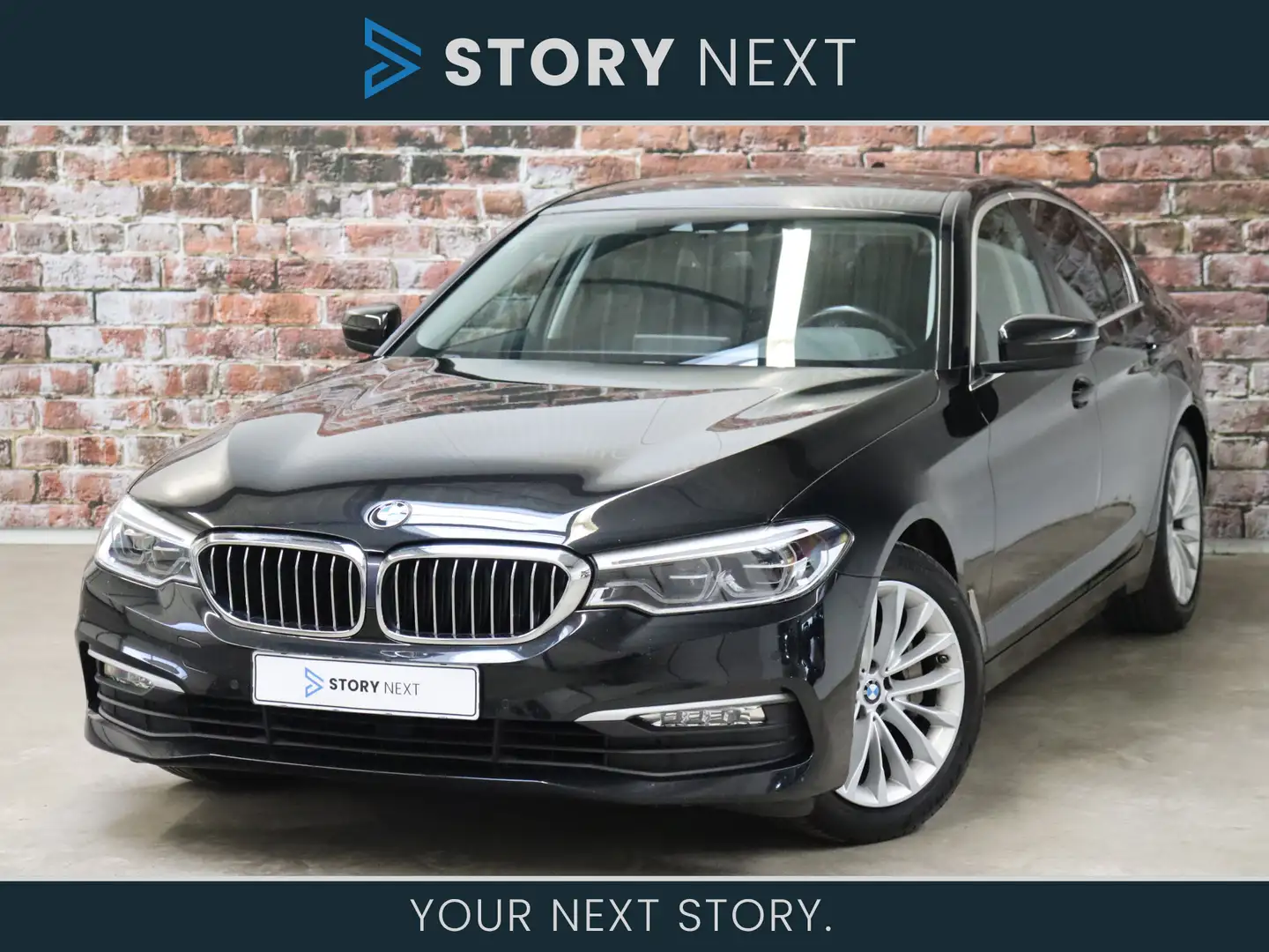 BMW 530 5 Serie Sedan 530i High Executive Automaat / Stoel Zwart - 1