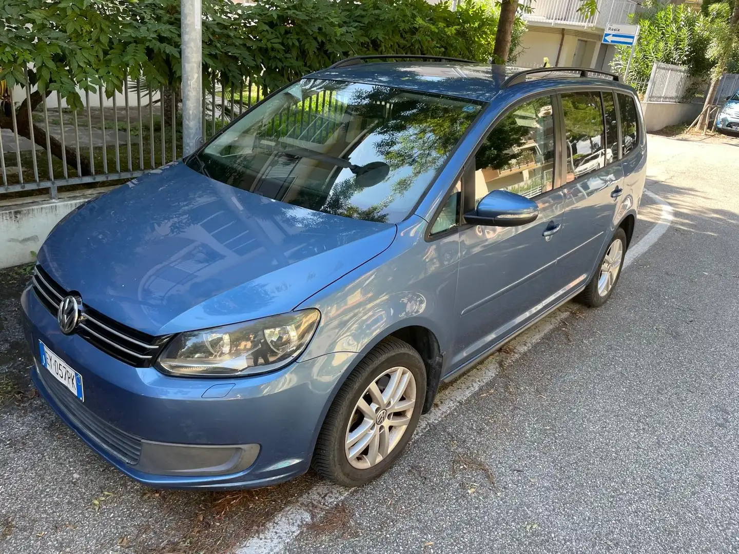 Volkswagen Touran Touran 1.4 tsi Highline ecofuel M 150cv dsg Blauw - 1