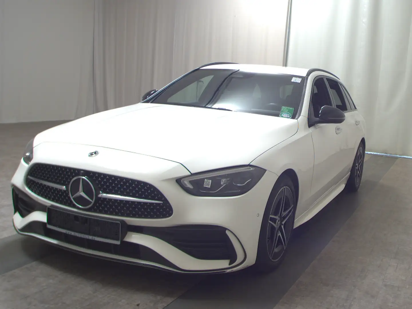 Mercedes-Benz C 200 T d AMG-Line Night Navi LED MBUX+ Sound Blanc - 2