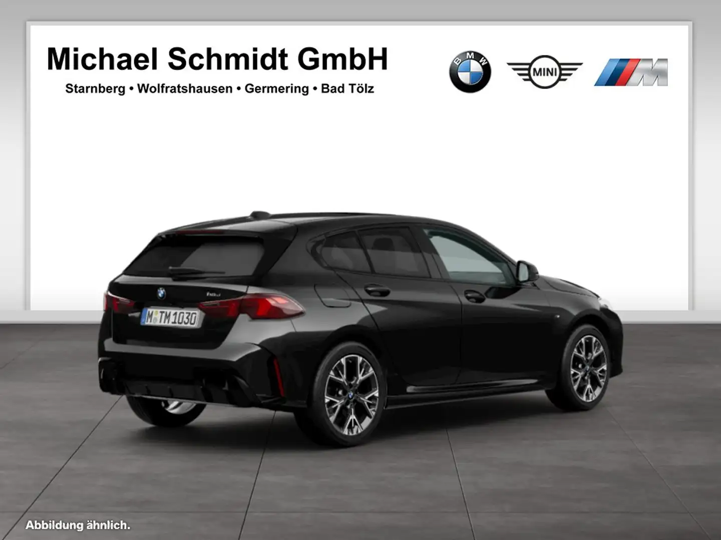BMW 118 d DAB LED RFK Komfortzg. Parkassistent Shz Schwarz - 2