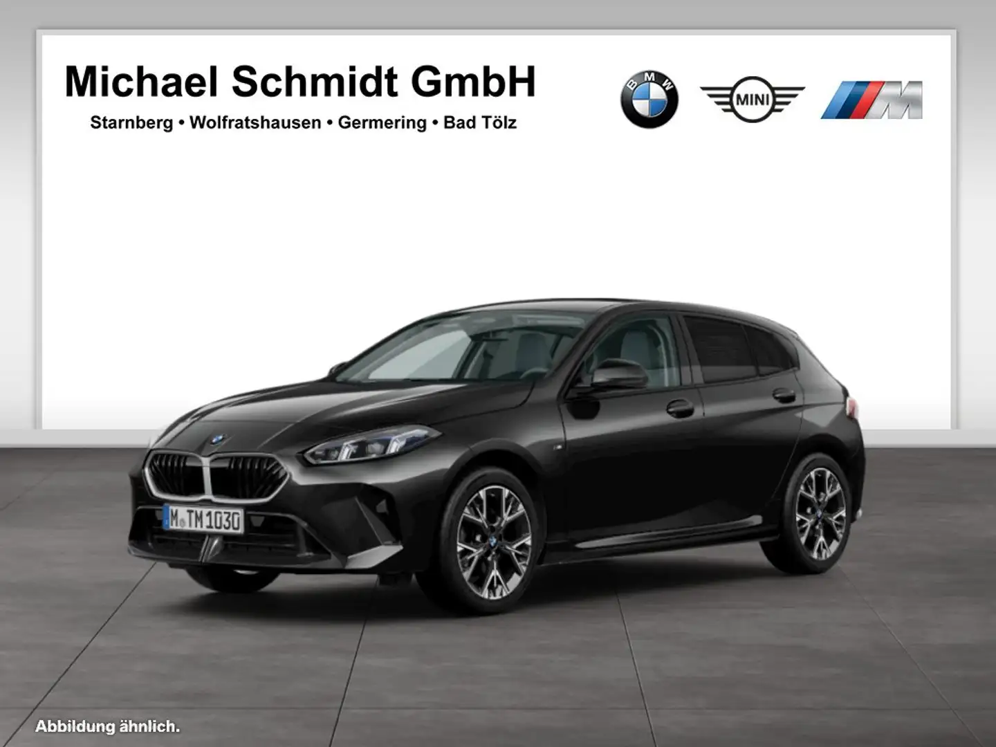 BMW 118 d DAB LED RFK Komfortzg. Parkassistent Shz Schwarz - 1