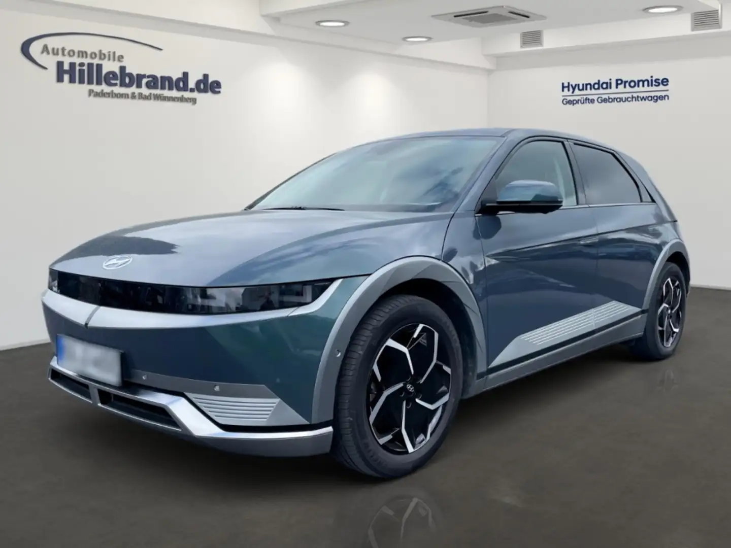 Hyundai IONIQ 5 Uniq Elektro 58 kWh HUD Navi Leder digitales Cockp Verde - 1