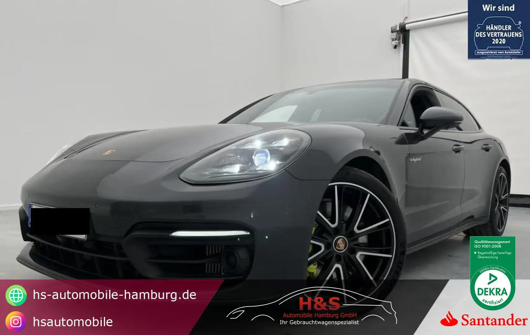 Porsche Panamera Sport Turismo 4 E-Hybrid Grau - 1