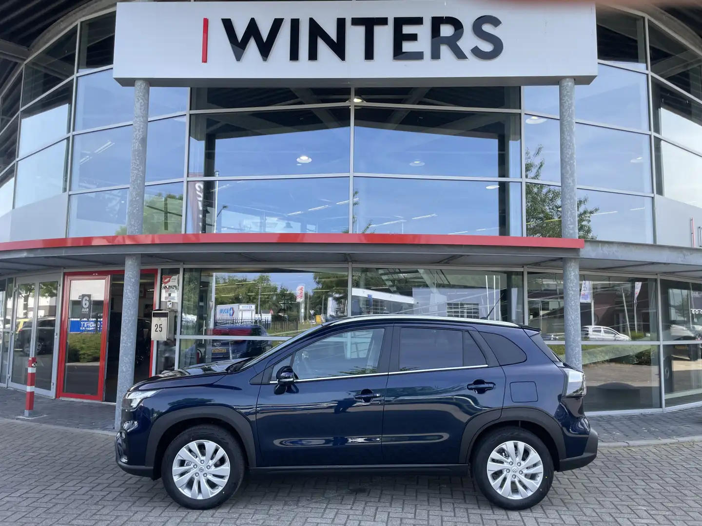 Suzuki S-Cross 1.4 Boosterjet Select Smart Hybrid Nieuw uit voorr Blauw - 2