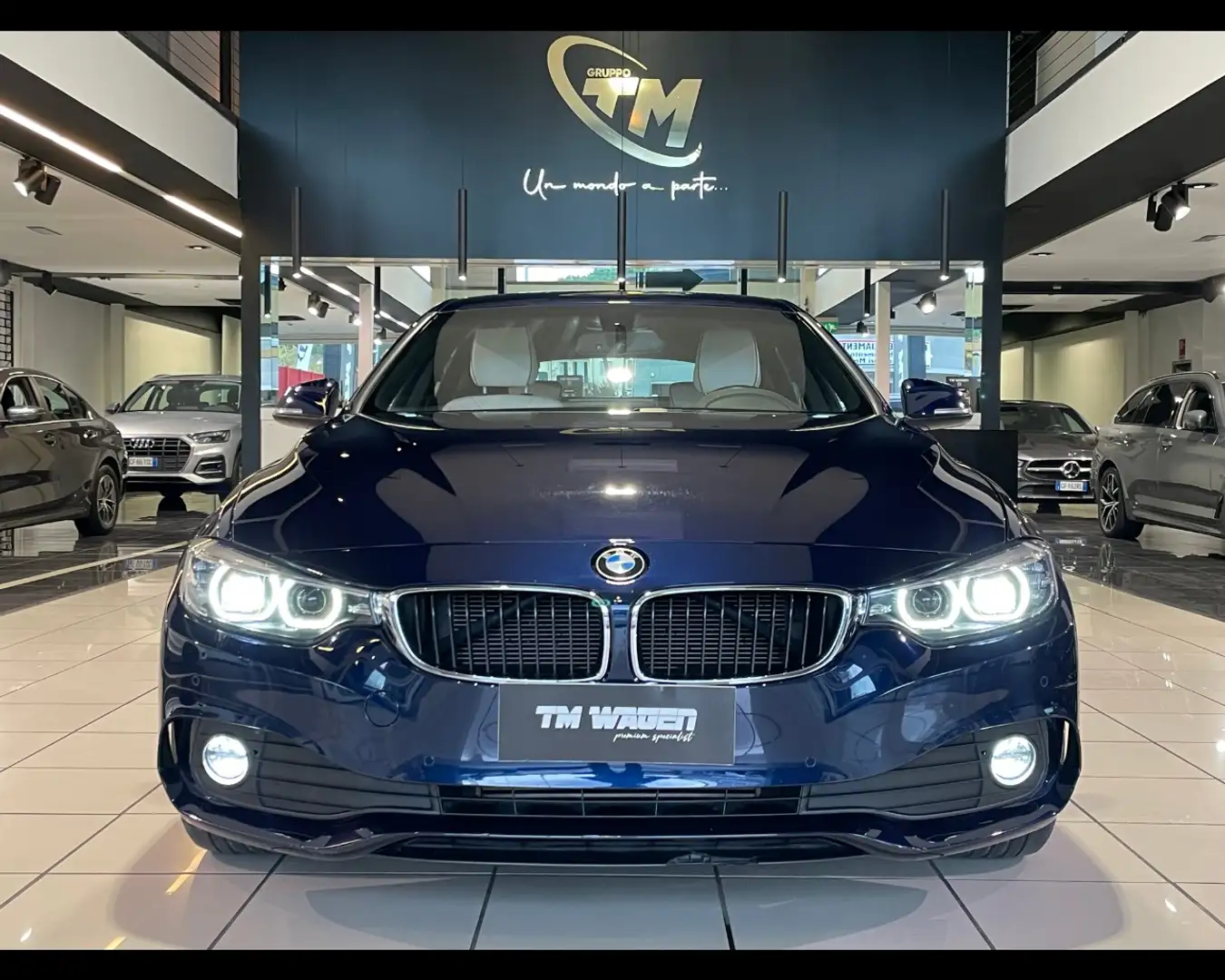 BMW 420 Serie 4 G.C. (F36) 420d Gran Coupé Advantage 190CV Blau - 2