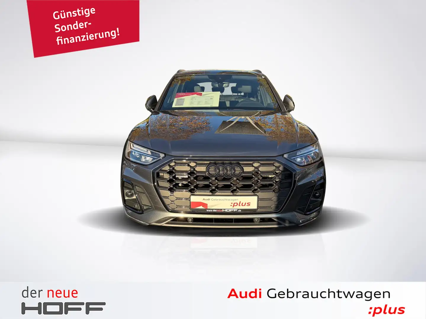 Audi Q5 40 TDI quattro S line 21Zoll AHK Kamera Navi Plus Grijs - 1