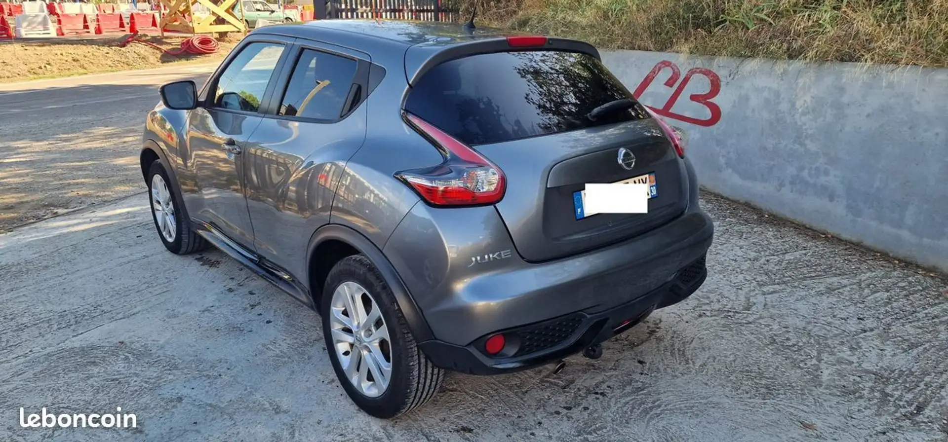 Nissan Juke 1.2 DIG-T 115ch N-Connecta Gris - 2