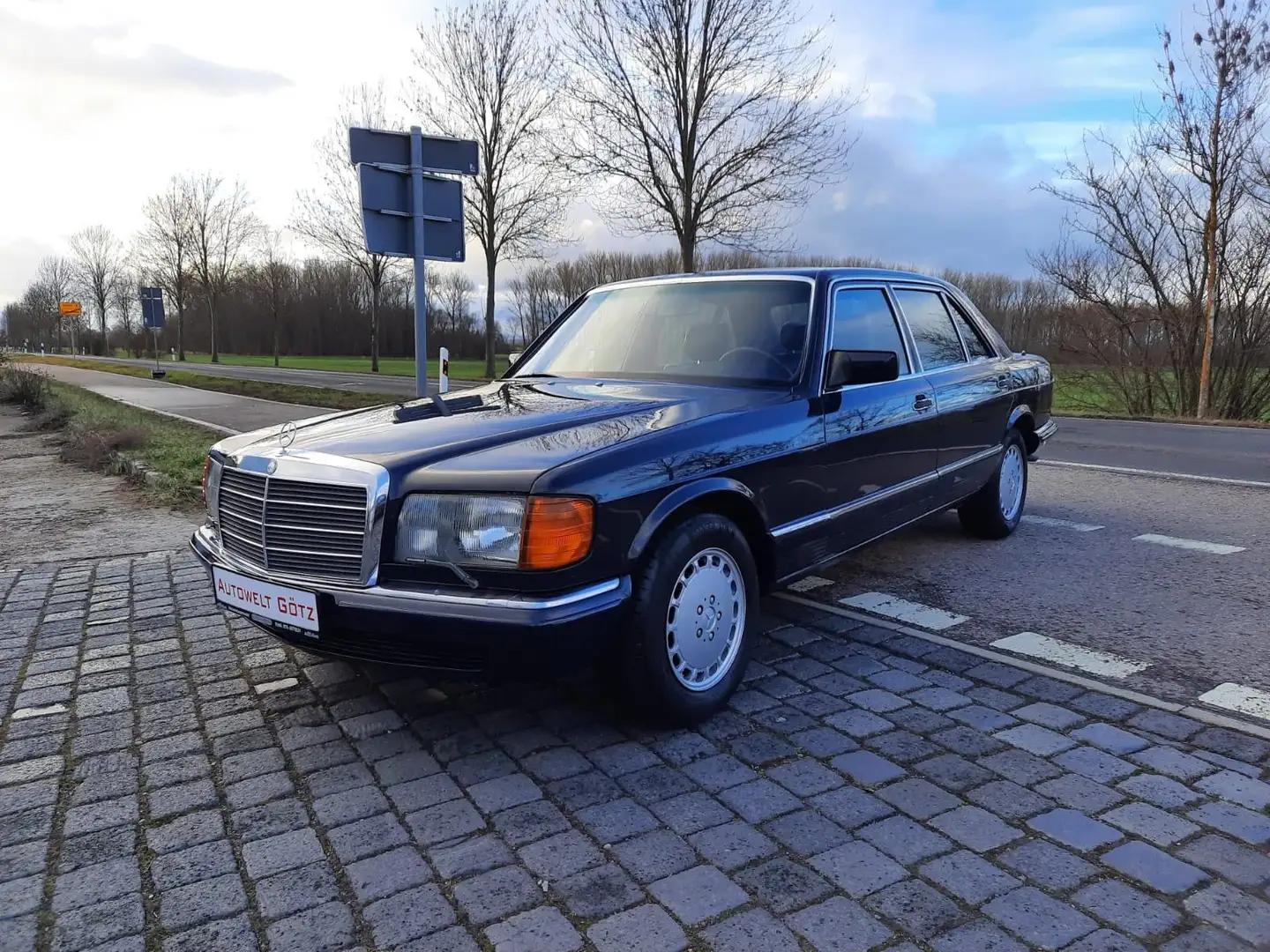 Mercedes-Benz 500 SEL*V8*Classic Data 2*H-Kennzeichen*Leder*AHK Niebieski - 2
