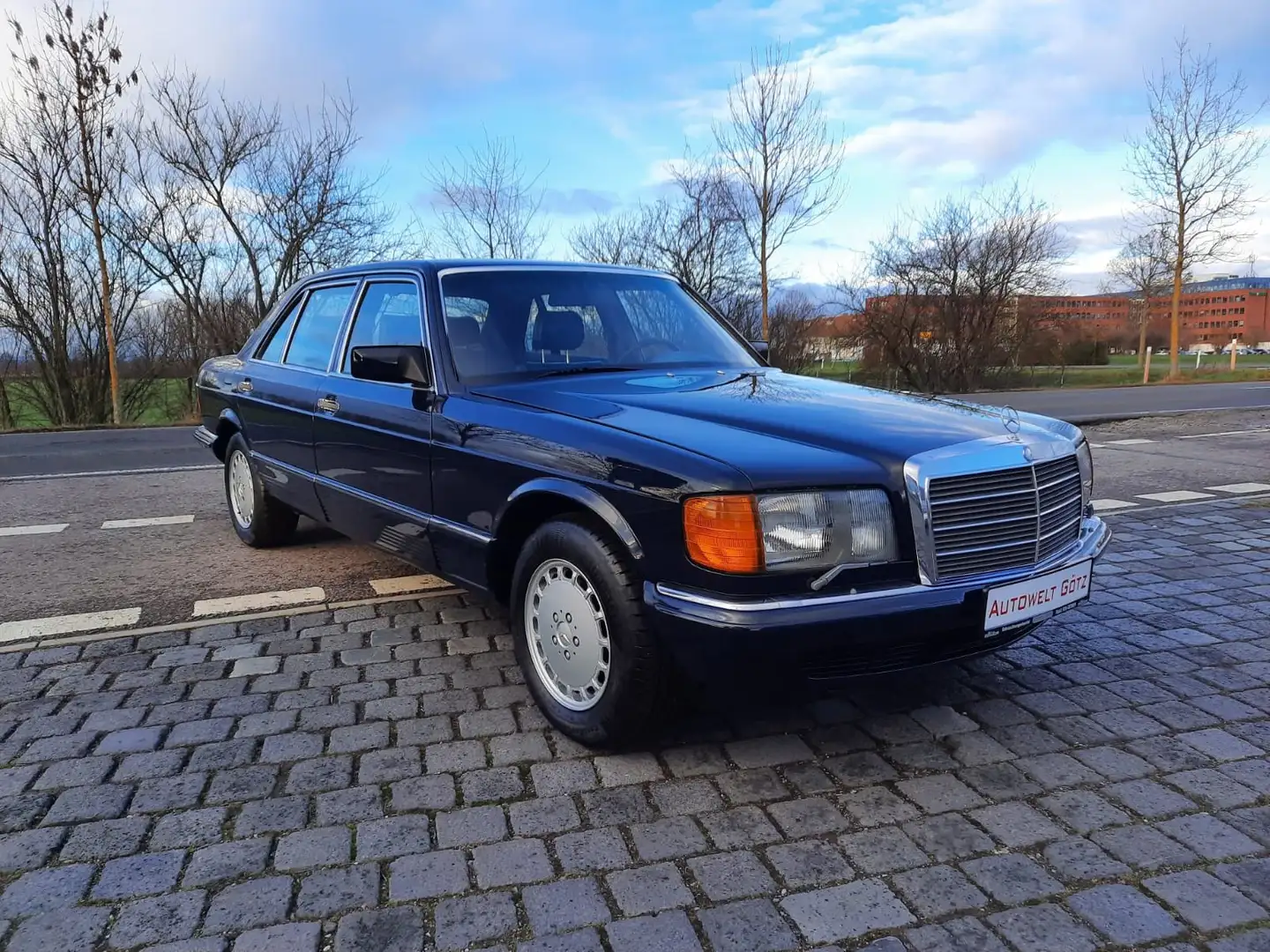 Mercedes-Benz 500 SEL*V8*Classic Data 2*H-Kennzeichen*Leder*AHK Kék - 1