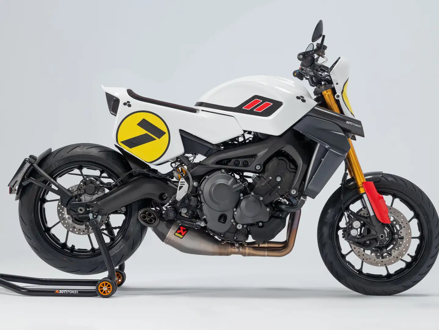 Yamaha XSR 900 BOOTPOWER Blanco - 2