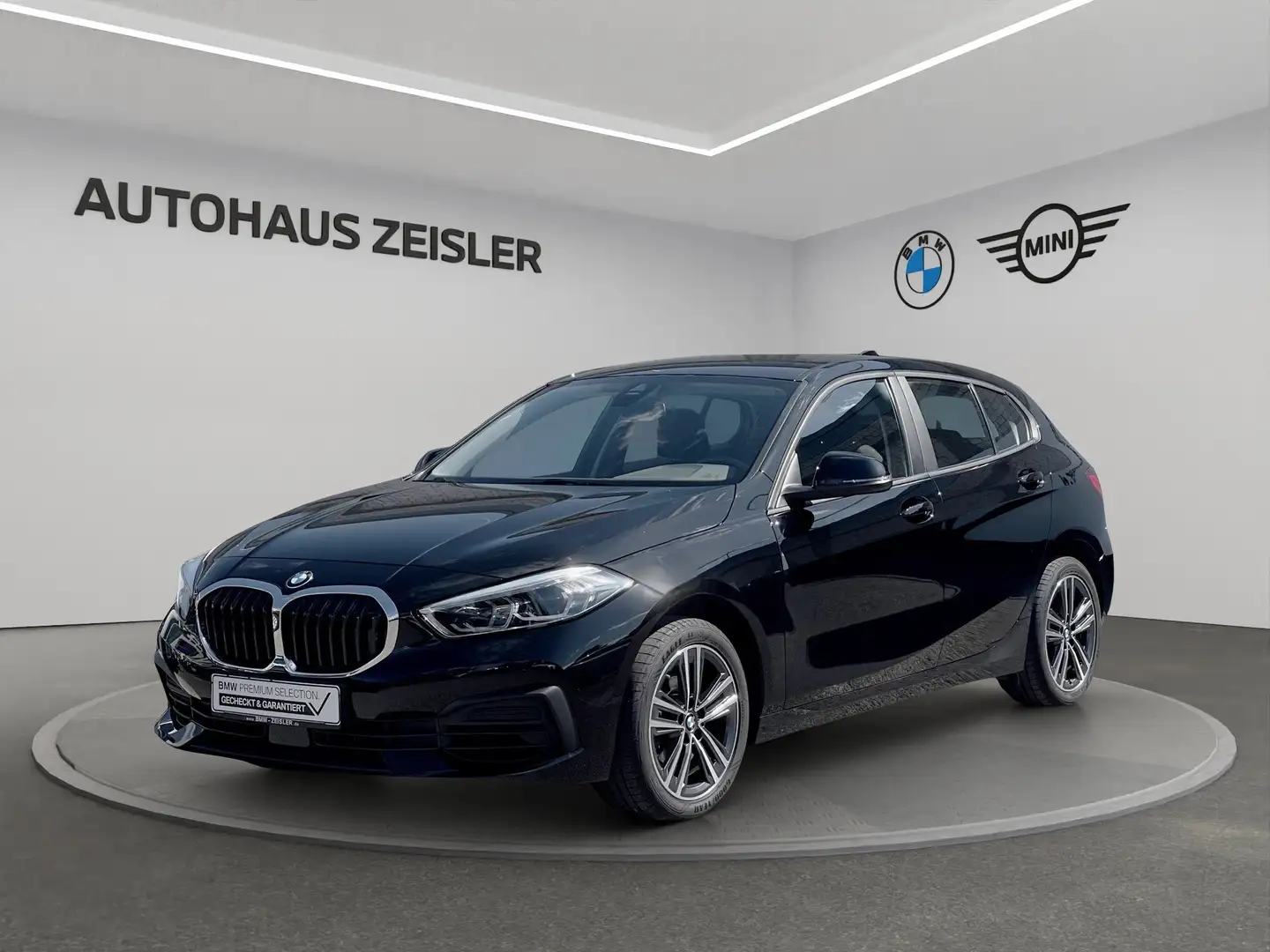 BMW 116 i Navi Klimaautomatik DAB Tempomat Schwarz - 1