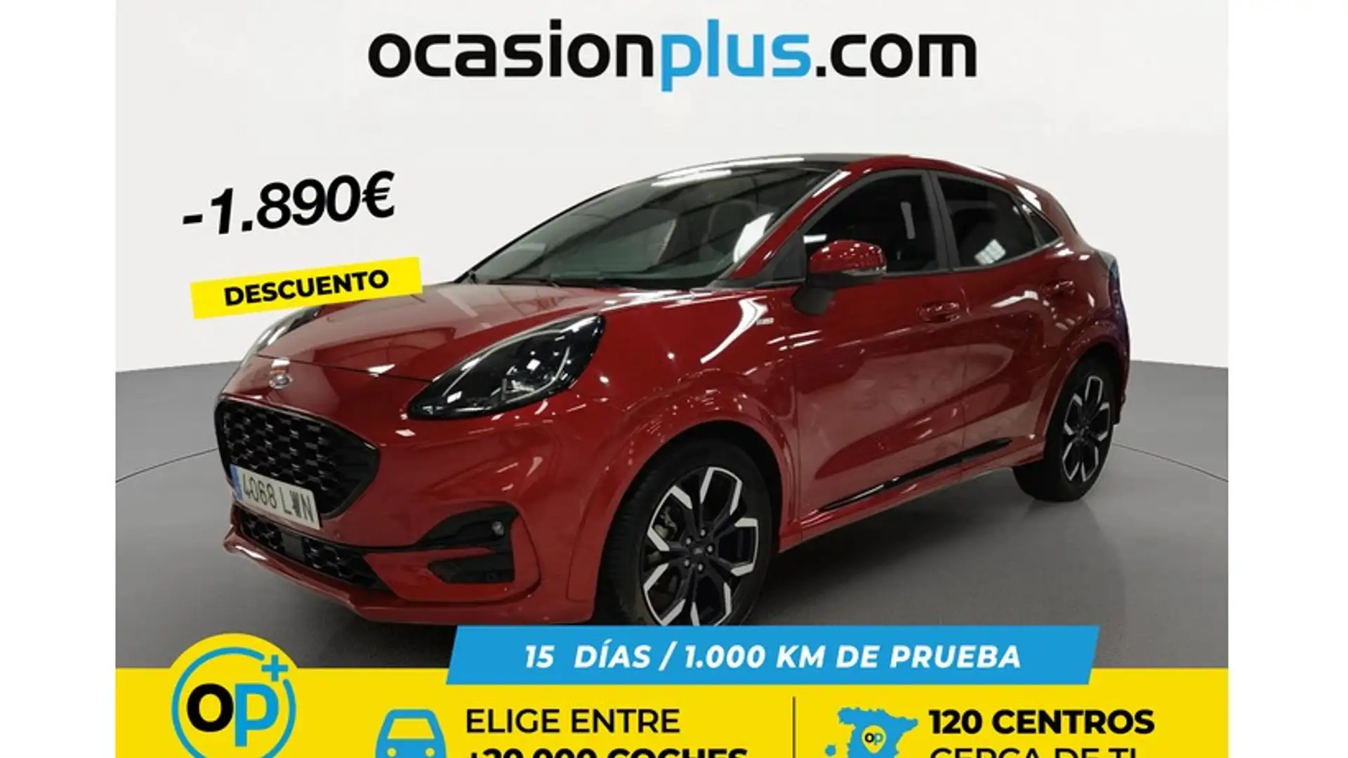 Ford Puma 1.0 EcoBoost MHEV ST-Line X 125 Rojo - 1