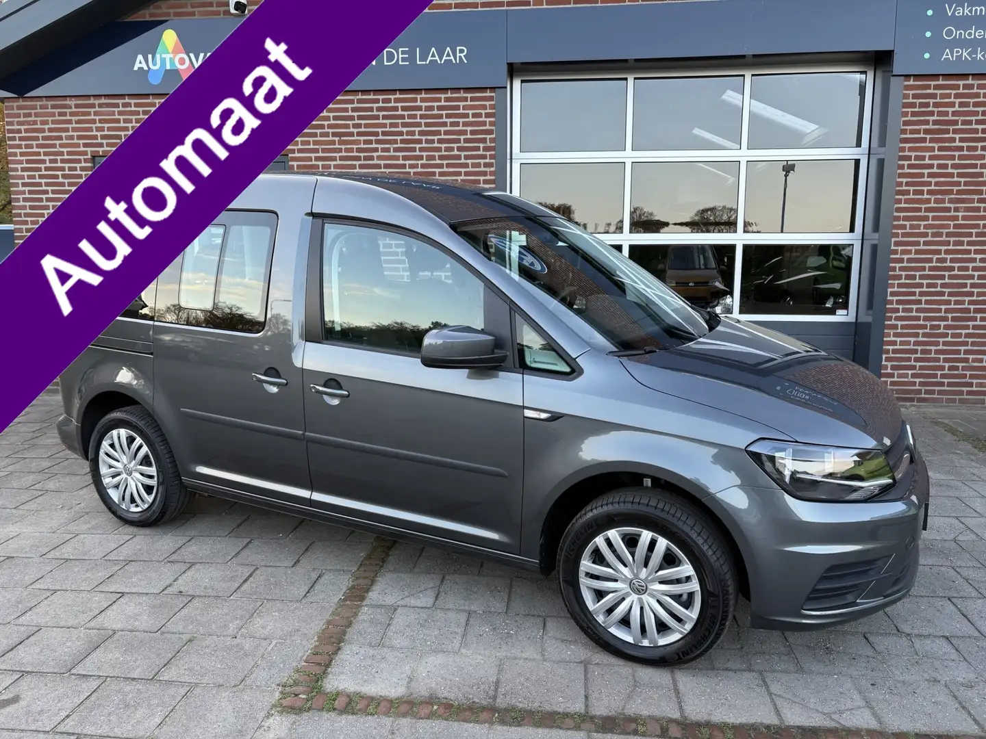 Volkswagen Caddy Combi 1.4 TSI Trendline 92kw DSG invalide HANDBEDI Gris - 1