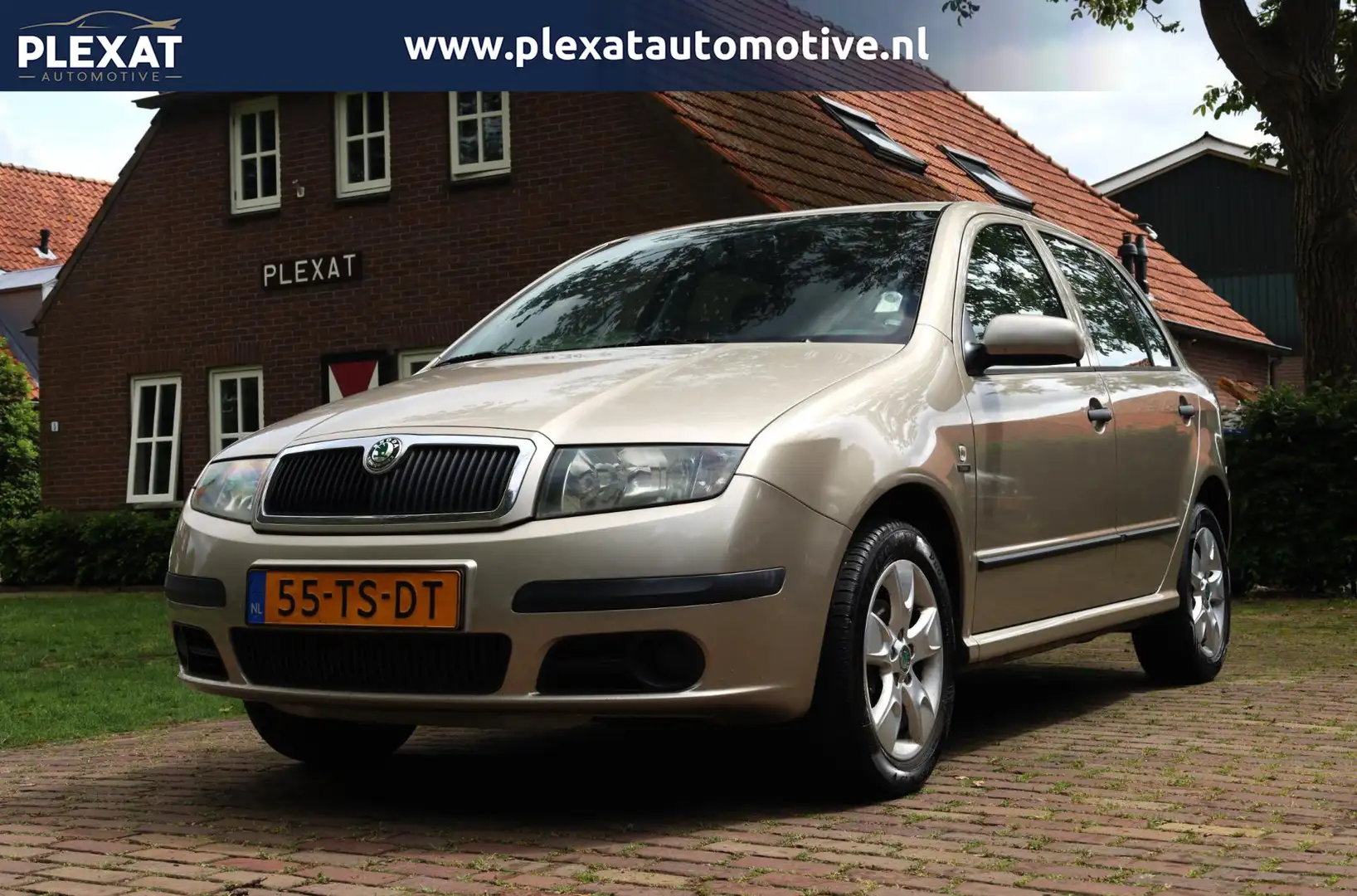 Skoda Fabia 1.4-16V Equipe | NL. Auto | Airco | Elektrische ra Beige - 1