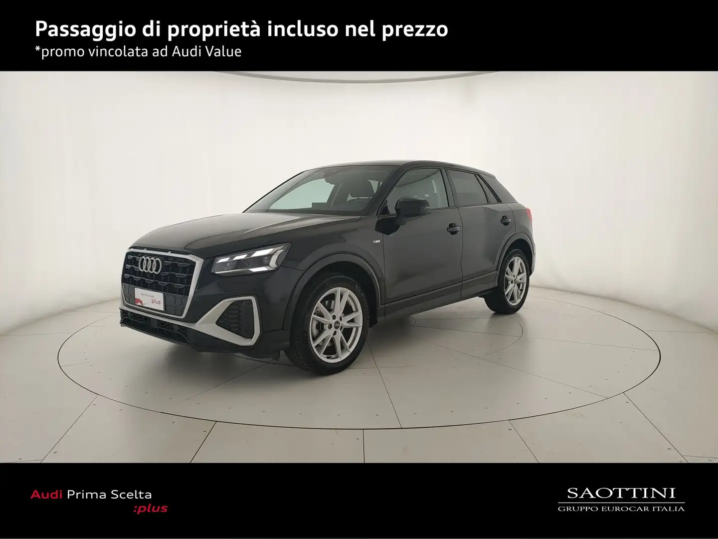 Audi Q2 35 2.0 TDI S line edition S tronic Nero - 1