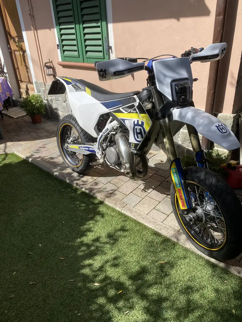 Husqvarna TC 125 Cross/Enduro/Motard Biały - 1
