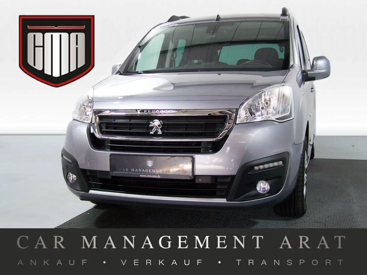Peugeot Partner 1.2 PureTech 110 Allure NAV+CARPL Gris - 1