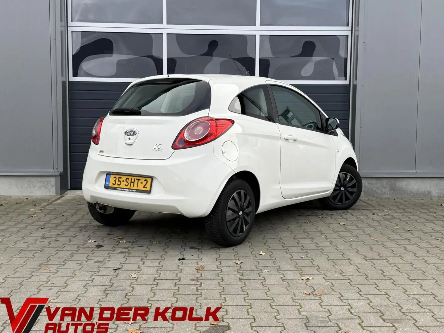 Ford Ka/Ka+ 1.2 Cool & Sound Nieuwe D-Riem Airco Weiß - 2