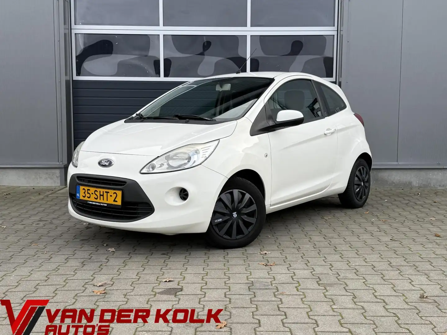 Ford Ka/Ka+ 1.2 Cool & Sound Nieuwe D-Riem Airco Weiß - 1