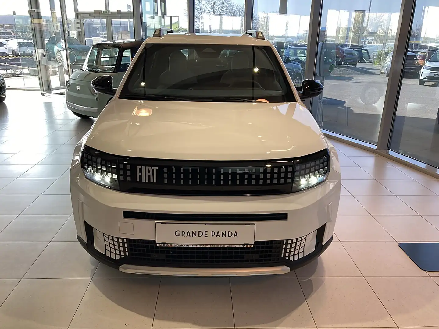 Fiat Grande Panda 1.2 T 100 La Prima Weiß - 2