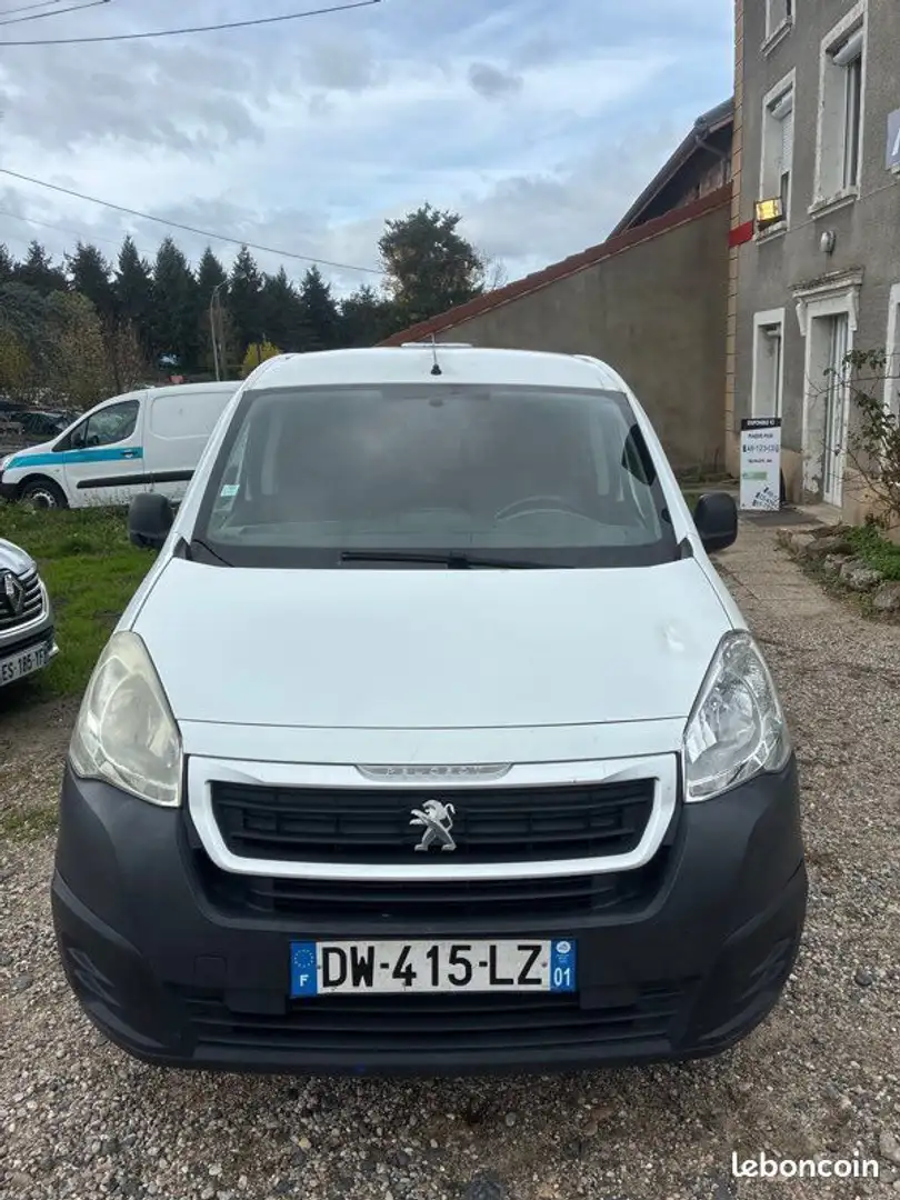 Peugeot Partner 90 cv 10-2015 Blanc - 2