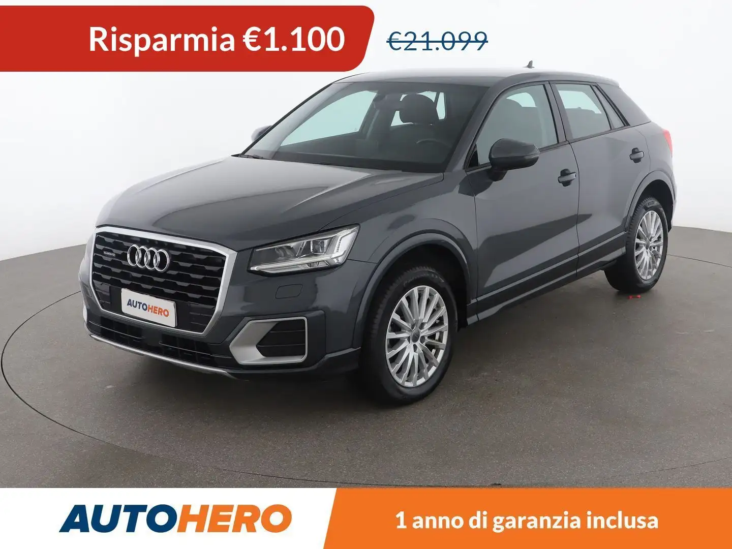 Audi Q2 2.0 TDI Design 90 CV S tronic quattro Grigio - 1