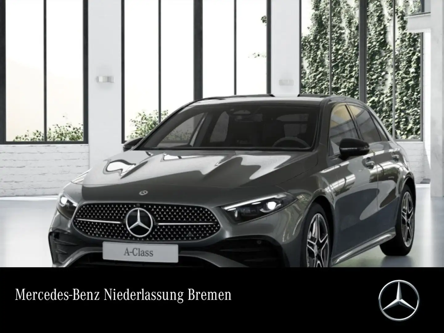 Mercedes-Benz A 200 AMG+NIGHT+PANO+360°+MULTIBEAM+HUD+TOTW+7G Grau - 1