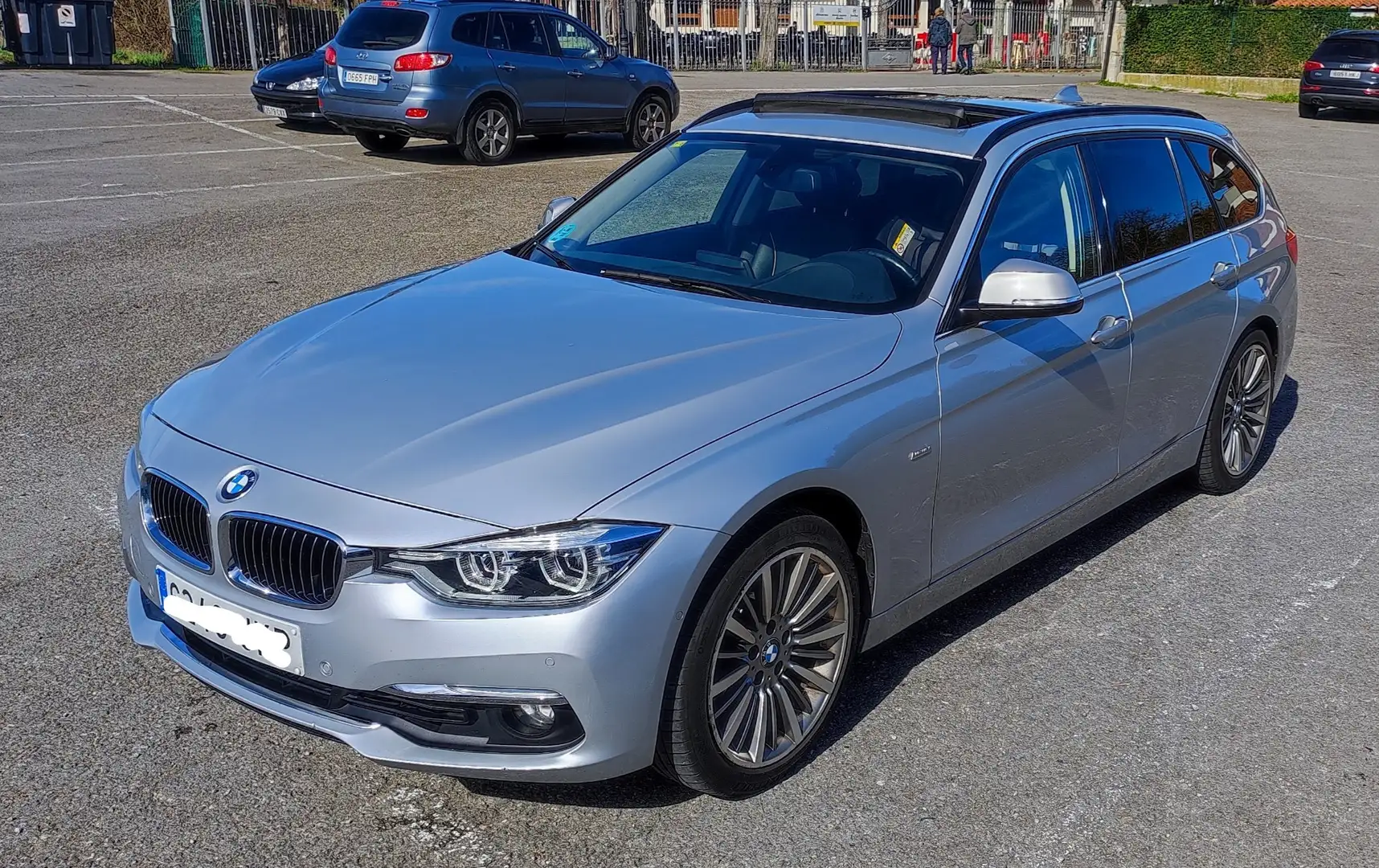 BMW 325 325dA Touring Argintiu - 2