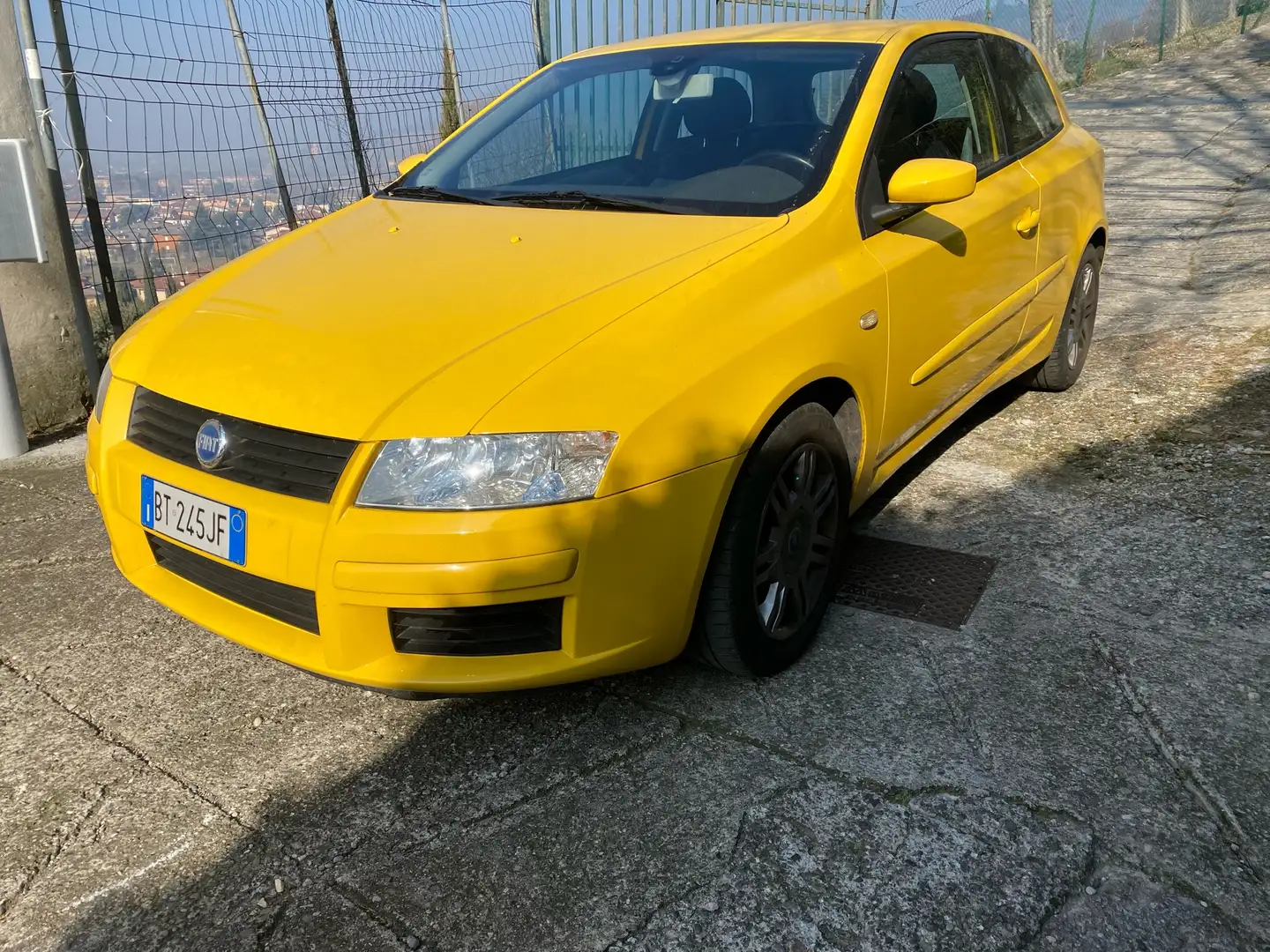 Fiat Stilo 3p 2.4 20v Abarth Жовтий - 1