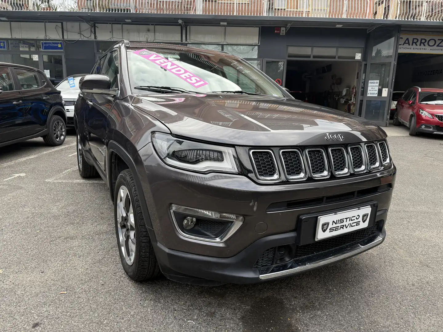 Jeep Compass Compass II 2017 2.0 mjt Limited 4wd 170cv auto Gris - 1