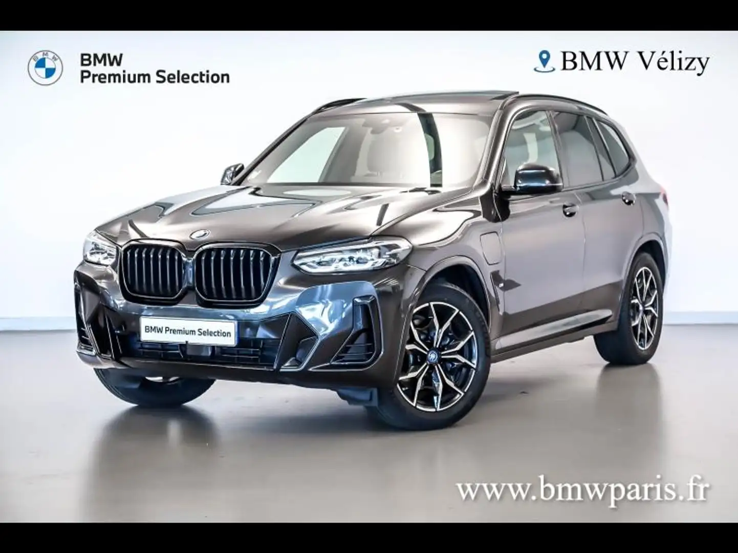 BMW X3 xDrive30e 292ch M Sport Gris - 1