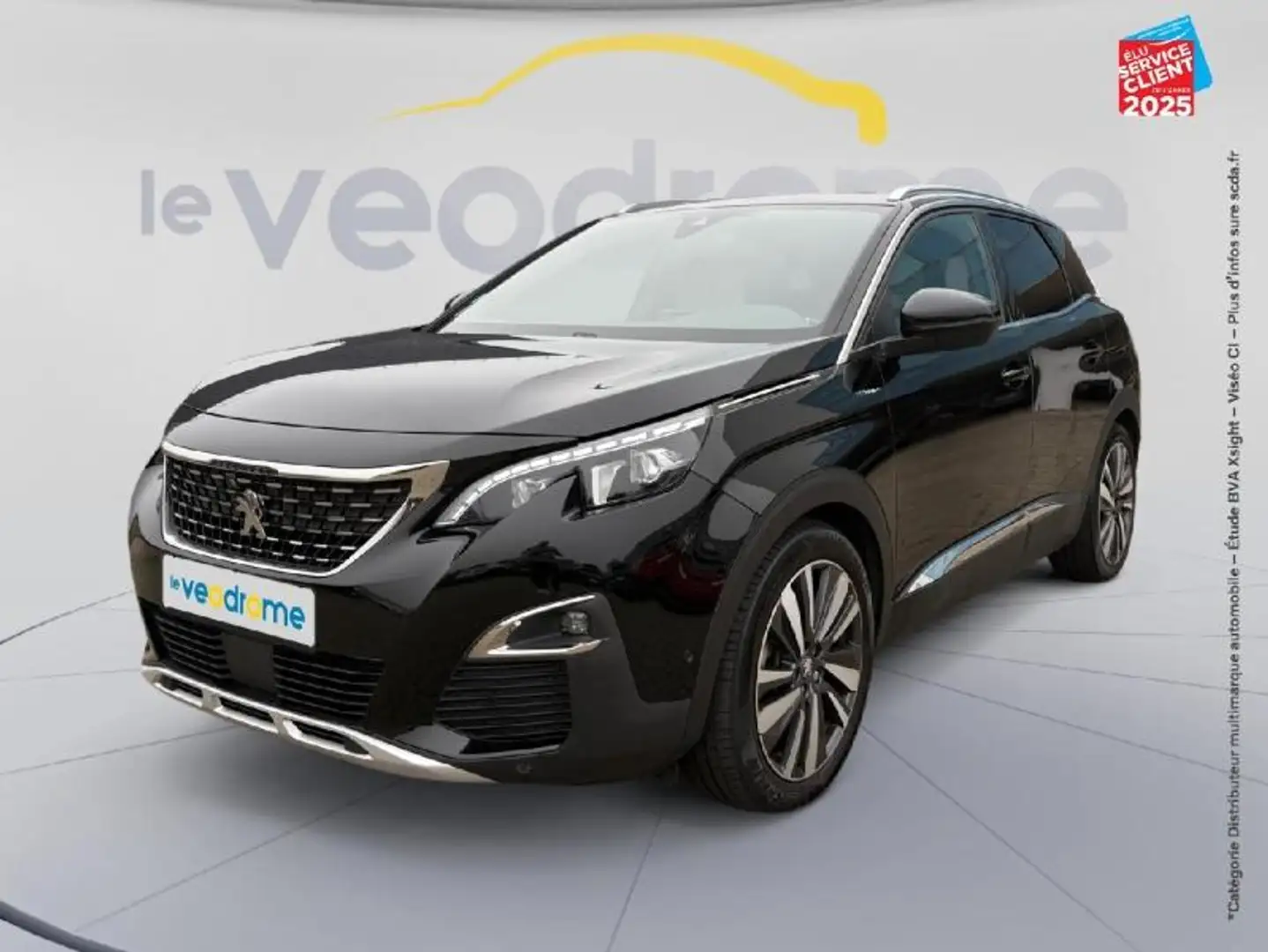 Peugeot 3008 HYBRID4 300ch GT Pack e-EAT8 Touvrant Camera Carplay Schwarz - 1