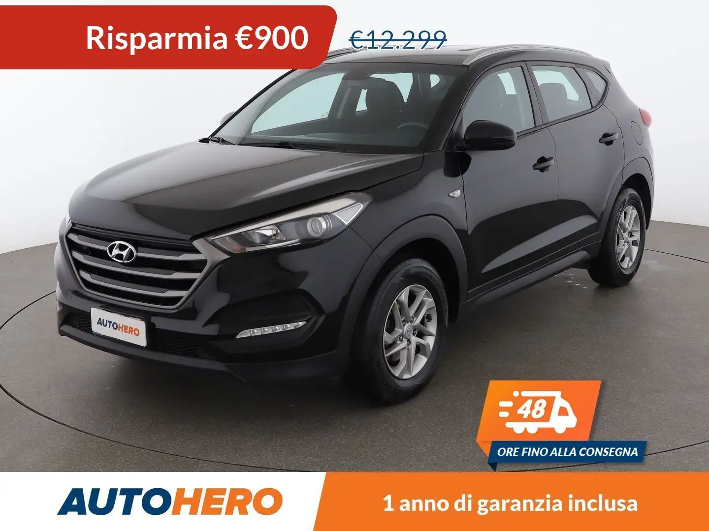 Hyundai TUCSON 1.7 CRDi Classic Negru - 1