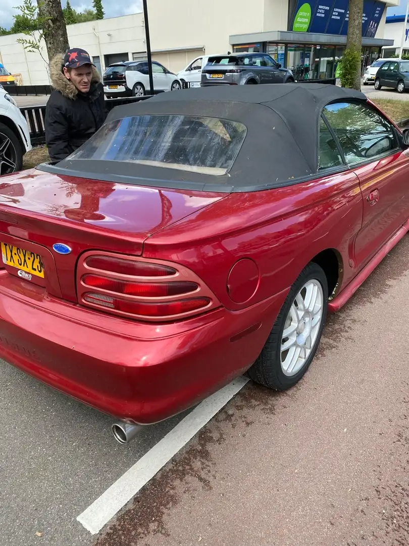 Ford Mustang USA 3.8 V6 Convertible Airco Audio CPV LM Rojo - 2