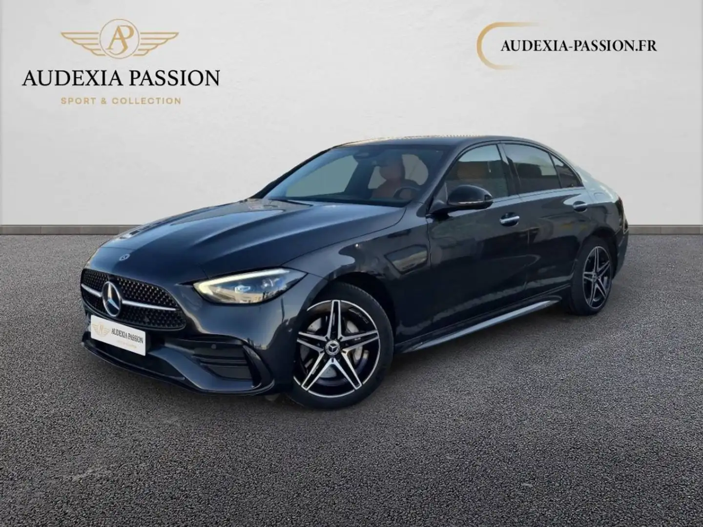 Mercedes-Benz C 300 300 e 9G-Tronic e-Hybrid EQ AMG Line Gris - 1