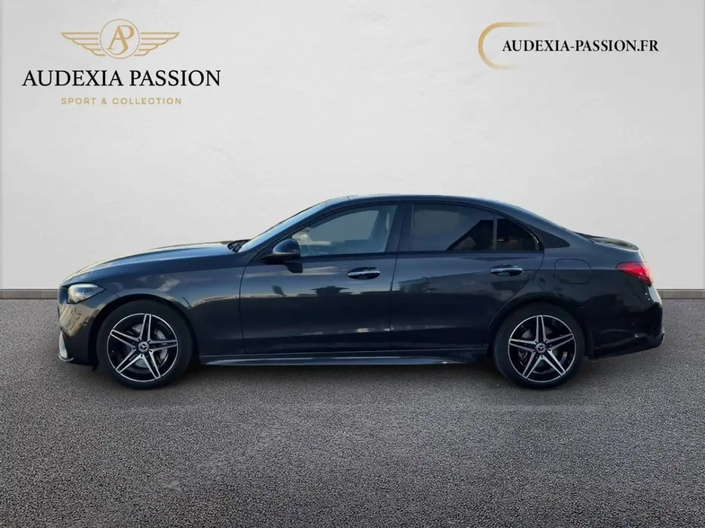 Mercedes-Benz C 300 300 e 9G-Tronic e-Hybrid EQ AMG Line Gris - 2