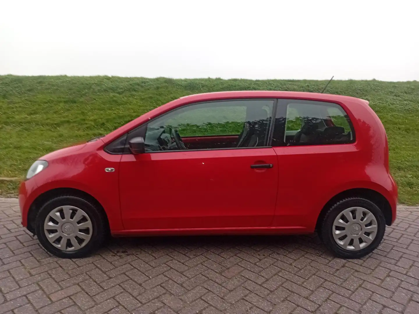 Skoda Citigo 1.0i Easy Airco APK Dec 26 Ramen Stuurbekrachtigin Rood - 2