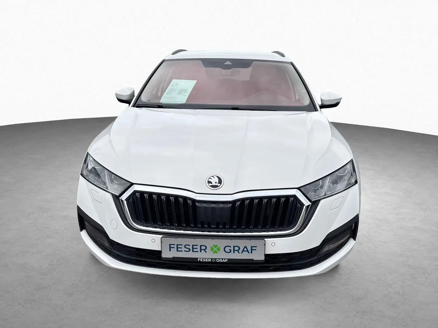 Skoda Octavia Combi Clever 2,0 TDI DSG/AHK/CLIMA 3ZONE Blanc - 2