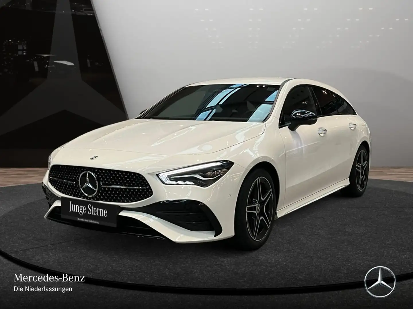 Mercedes-Benz CLA 200 d AMG+NIGHT+360°+LED+TOTW+KEYLESS+8G Weiß - 2